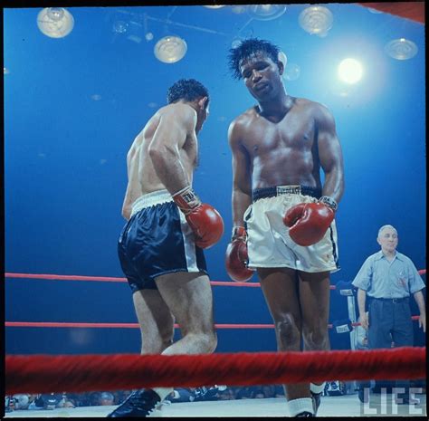 Photo Of Cover Life Magazine 1958 Boxing Sugar Ray Robinson And Carman