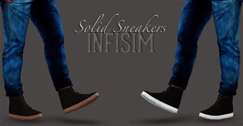 My Sims 3 Blog Solid Sneakers By Infisim
