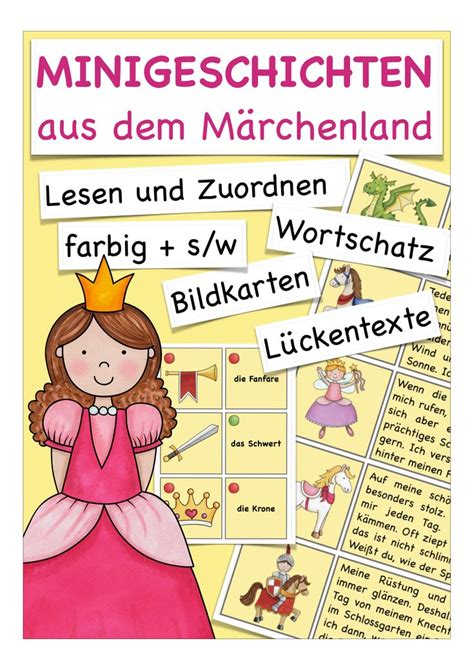 minigeschichten märchen unterrichtsmaterial im fach deutsch unterrichten märchen