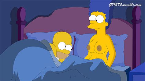 Rule Big Breasts Breasts Gp Homer Simpson Marge Simpson Milf