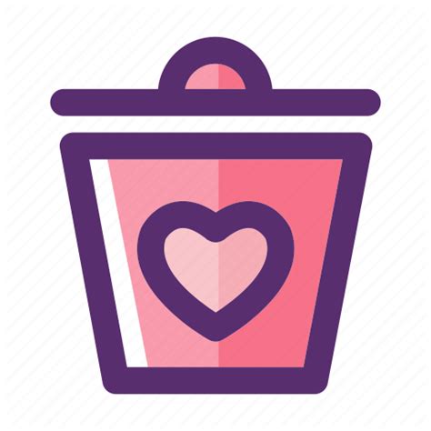 Pink Recycle Bin Icon At Getdrawings Free Download