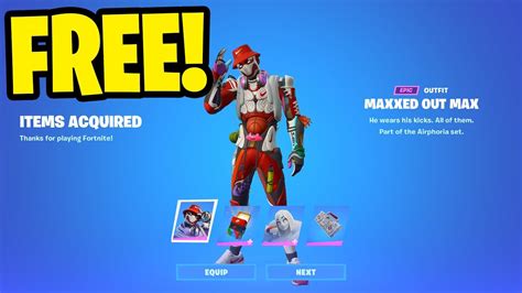 How To Get Airphoria Pack For Free In Fortnite Nike Air Max Fortnite Skins Youtube