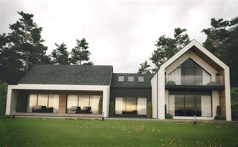 Dromintee Modern House Architects Newry | Slemish Design Studio Architects