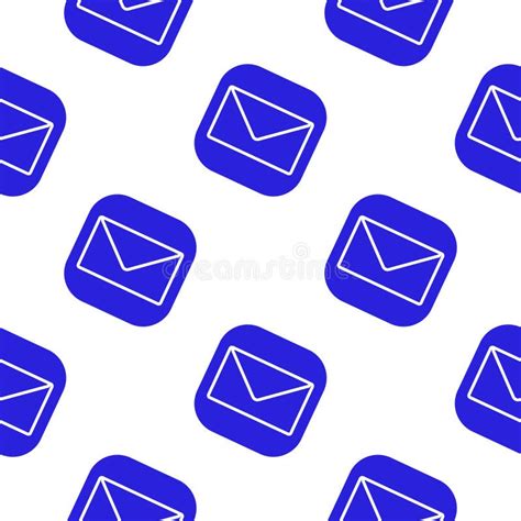 Email Seamless Pattern Mail Symbol Wallpaper Business Backdrop Stock