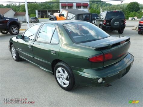 2001 Pontiac Sunfire Se Sedan In Spruce Green Metallic Photo 3