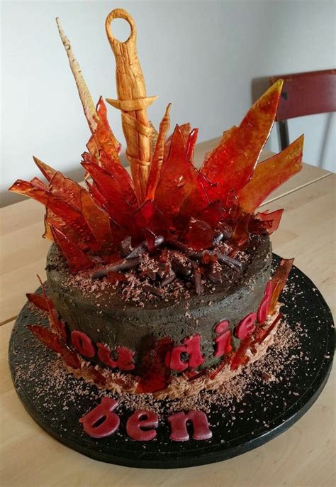 This feature is not available right now. Dark Souls Bonfire Cake "You Died" | Soul cake, Bonfire cake