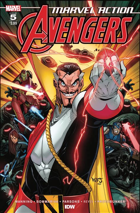 Marvel Action Avengers 5 Sommariva Cover Fresh Comics