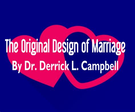 the original design of marriage advanced marriage training