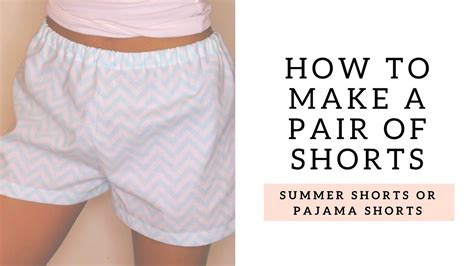 How To Make Shorts Shorter Without Sewing Patterns