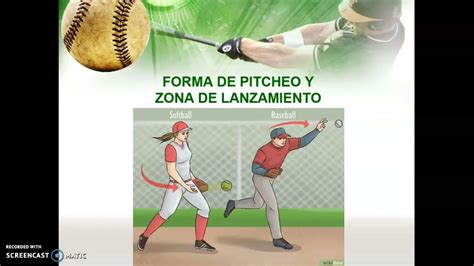 Diferencia Entre El Softbol Y El Beisbol Youtube