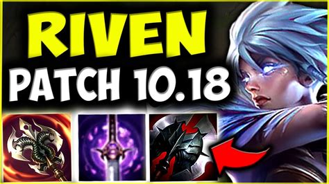 Best Riven Carry Build For Patch 1018 Season 10 Riven Guide
