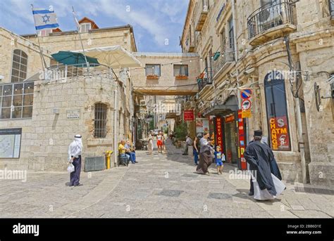 Jaffa Gate Entrance In Jerusalem Stock Photo Alamy