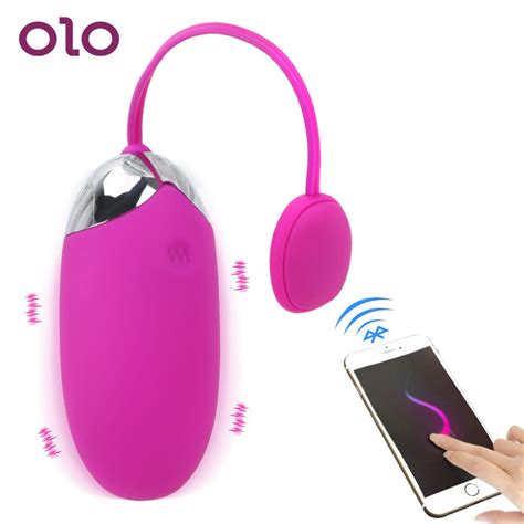Olo Bullet Vibrator App Bluetooth Wireless Remote Control Vibrating Egg
