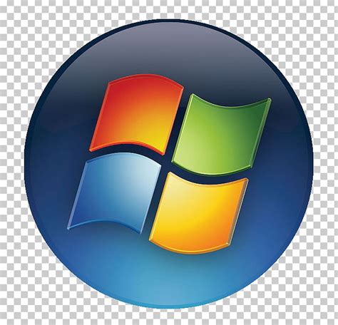 Windows 7 Microsoft Laptop Installation Png Clipart Circle Computer