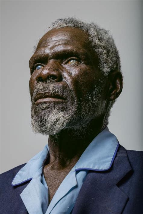 Black Blind Man Portrait Photography Male Portrait