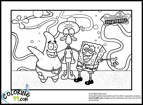 Simply do online coloring for share best moment best friends coloring pages directly from your gadget, support for ipad, android tab or. Spongebob Coloring Pages | Team colors