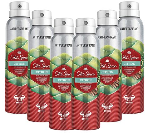 Old Spice Antiperspirant And Deodorant Spray Citron With Sandalwood
