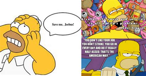 Some Of The Funniest Homer Simpson Quotes Nothing S Wrong Memes