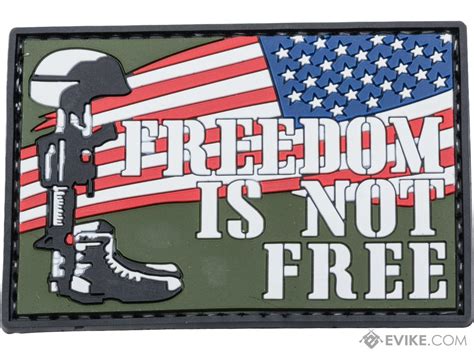 5ive Star Gear Freedom Is Not Free Pvc Morale Patch Tactical Gear
