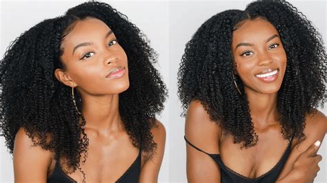 HOW TO BLEND KINKY CURLY CLIP INS WITH 3C 4A NATURAL HAIR