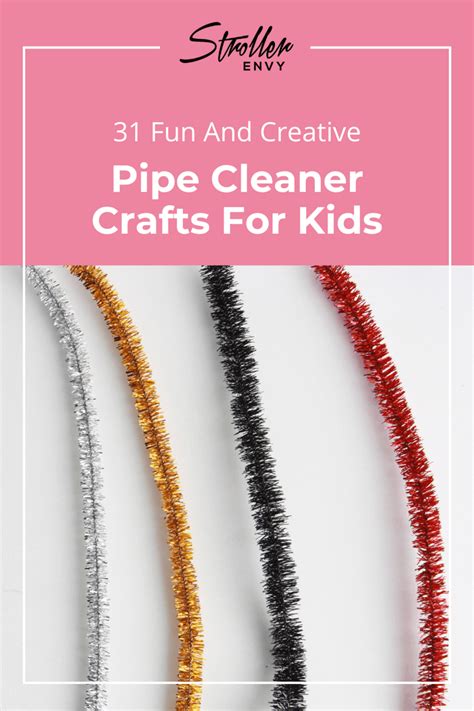 31 Fun And Creative Pipe Cleaner Crafts For Kids