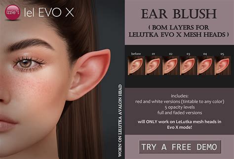 Ear Blush Lelutka Evo X For Flf A Photo On Flickriver
