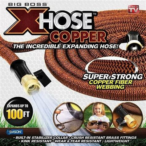 Big Boss Super Strong Copper Xhose High Performance Lightweight