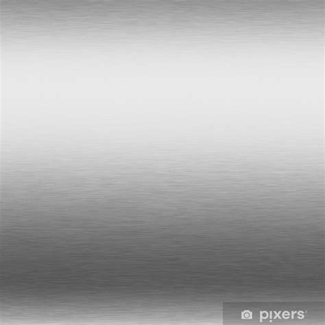 Sticker Brushed Silver Metal Background Chrome Texture Pixersus