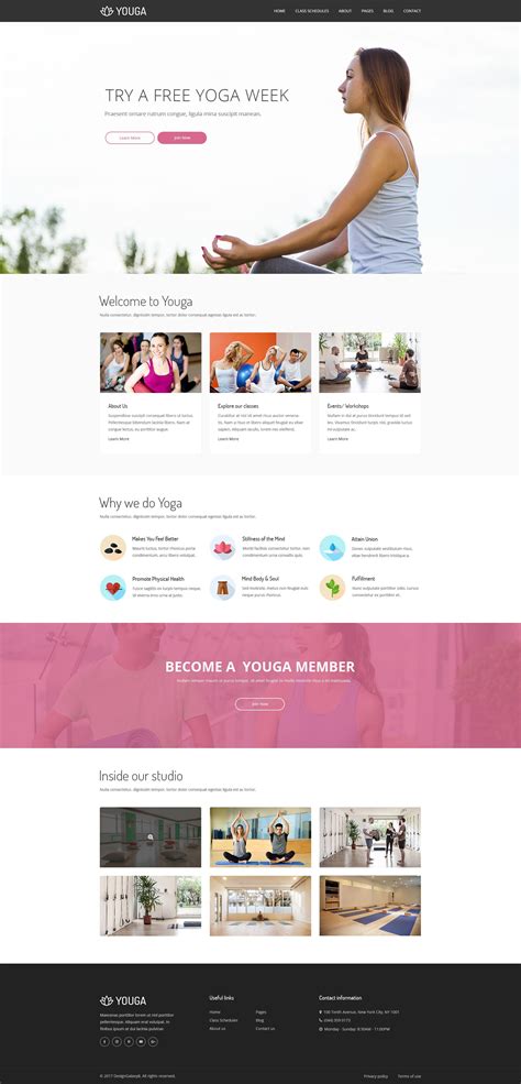 Yogafont regular yogafont yogafont version 3. Youga - Yoga Studio PSD Template #Yoga, #Youga, #Studio, # ...