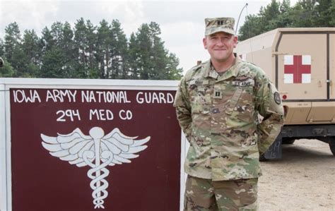 Iowa National Guard Behavioral Health Officer Treats Soldiers At