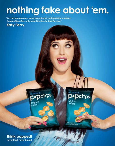 Celebs Galaxy Katy Perry 2012 Ad Campaign For Popchips