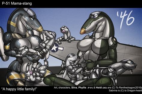 P 51 Mama Stang By Renthedragon Fur Affinity Dot Net