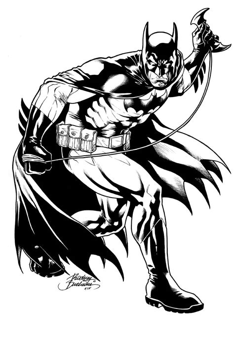 Batman Black And Wite By Buchemi On Deviantart