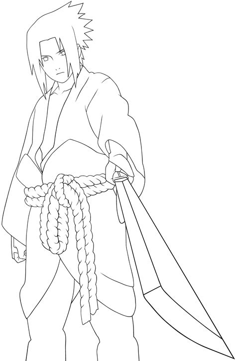 Sasuke Uchiha Easy Drawing For Beginners Imagesee