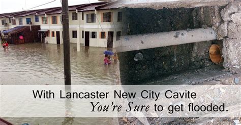 Lancaster Residences Imus Homeowners Substandard Drainage System In