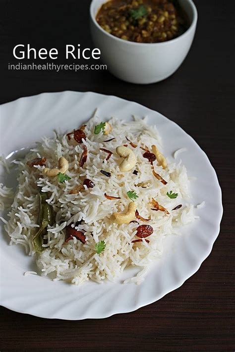 Ghee rice recipe (Stovetop & Instant pot) | Recipe | Ghee rice recipe