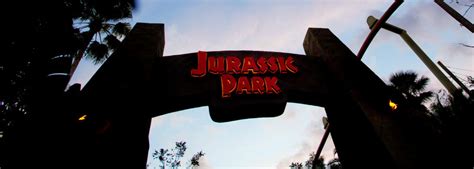 Islands Of Adventure Jurassic Park Header Touring Central Florida