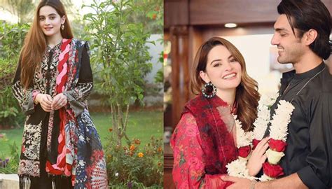 Aiman Khan So Happy For Minal Ahsan Mohsin Ikram After Their Engagement