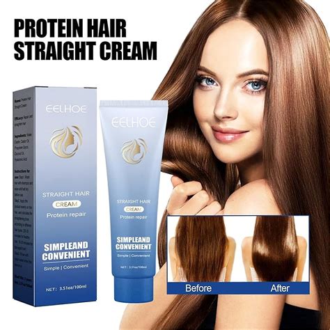 Hair Straightening Creams Protein Repair Straight Hair Cream Keratin