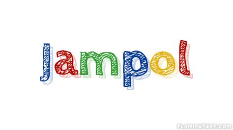 Jampol Лого Бесплатный инструмент для дизайна имени от Flaming Text