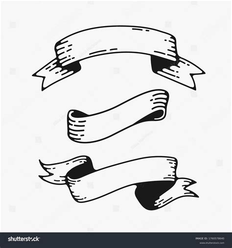 Ribbons Tattoo Images Stock Photos And Vectors Shutterstock