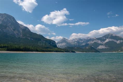 Barrier Lake In Summer Kananaskis Alberta Canada Stock Image