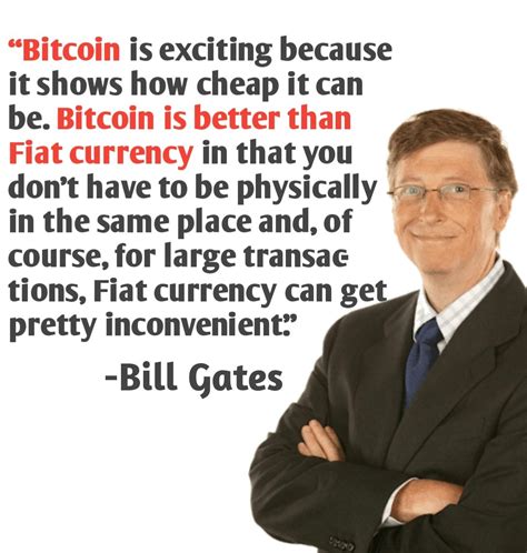 Bill Gates Have A Positive View On Bitcoin Rcryptocurrency