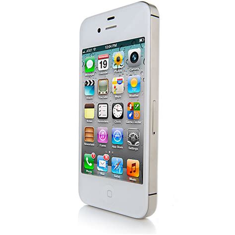 Apple Iphone 4s Front And Side View