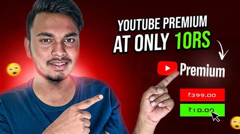 Get 3 Months Youtube Premium In Just ₹10 Youtube Premium In 10rs