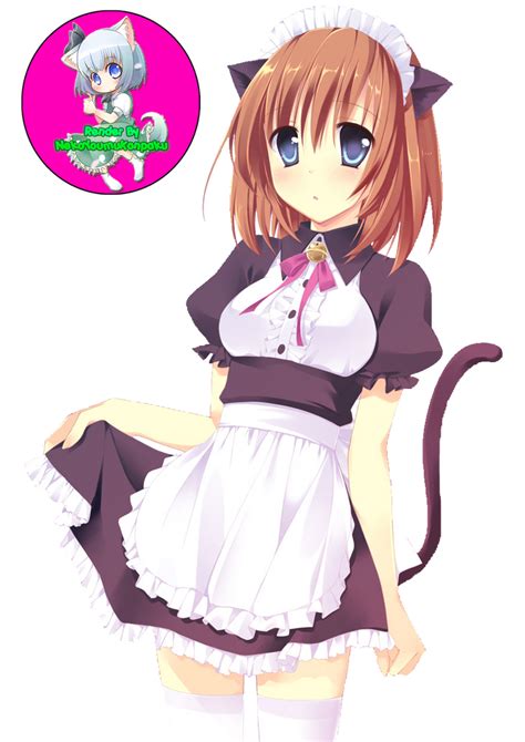 Neko Maid By Nekoyoumukonpaku On Deviantart