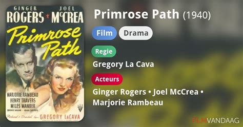 Primrose Path Film 1940 Filmvandaagnl