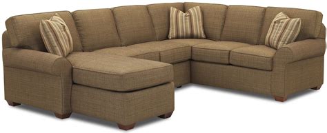 The modern sofa beds any guest would love to sleep on. Sectional Sofa Group with Left Chaise Lounge by Klaussner ...