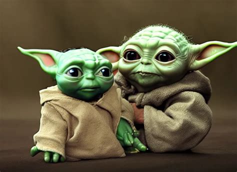 Baby Yoda With Human Skin Highly Detailed 8k Stable Diffusion