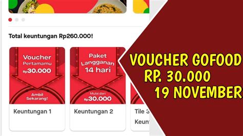 Caranya pun cukup mudah yaitu: Kode Promo Gofood November 2019 Terbaru - Gofood Promo